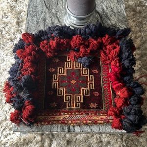 Middle eastern carpet cushion cover